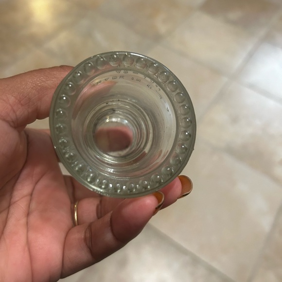 Hemingray-9, glass insulator, clear made the USA individually numbered - Picture 3 of 3